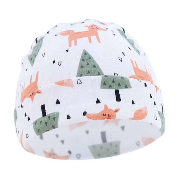 Baby Hat Newborns Nursery Hospital Hat Spring Breathable Toddler Cotton Hat Soft Caps for Infant 0-6 Month