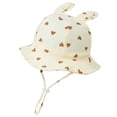thumbnail image 1 of Baby Hat Summer Newborn Accessories Cotton Baby Caps for Girls Boys Infant Bucket Hats for Toddler Sun Protection 3-12M, 1 of 4