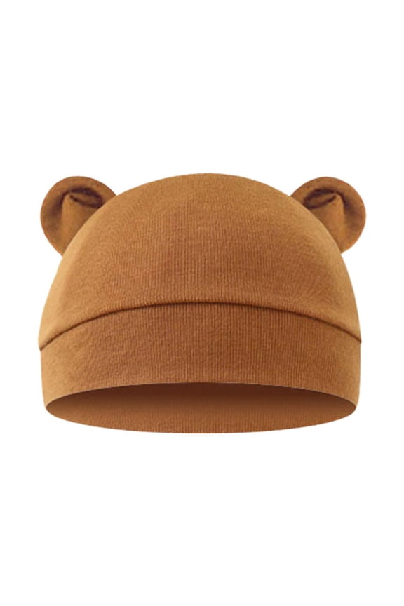 Autumn and Winter Baby Beanie Comfortable Breathable and Fetal Baby S6K4 Months 0-6 Bear Healthy Head