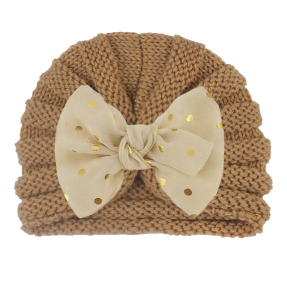 Baby Hats 0-3 Months Girls Newborn Baby Girl Hat Cotton Baby Bow Beanie Preemie Hats Spring Infant Hats for Girls 0-12 Months Infant Baby Hat Cap with Big Bow