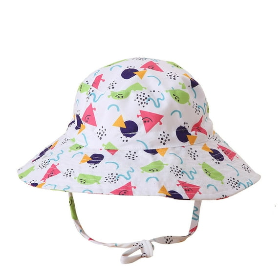 Baby Hats 6-12 Months Kids Sun Hat with UV Protection Beach Bucket for Boys & Girls Wide Brim Boonie Cap for Summer Outdoor(for 5-10T)