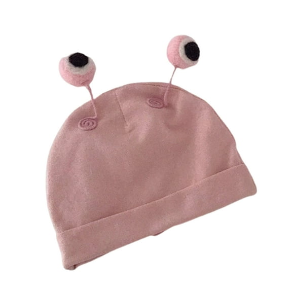 Baby Hats Breathable No Deformation Thicker Baby Girl Boy Beanie with Big Eyes for Baby