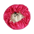 thumbnail image 1 of Baby Hats & Caps Baby Bonnets for Sleep – Satin Sleeping Cap for Natural Hair Ideal for Toddlers Children and Babies Adjustable Double Layer Nighttime Cap, 1 of 3