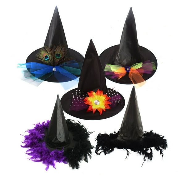 Baby Hats Halloween Makeup Props Roleplay Festival Wizard Hat Toddler Hat Blue One Size