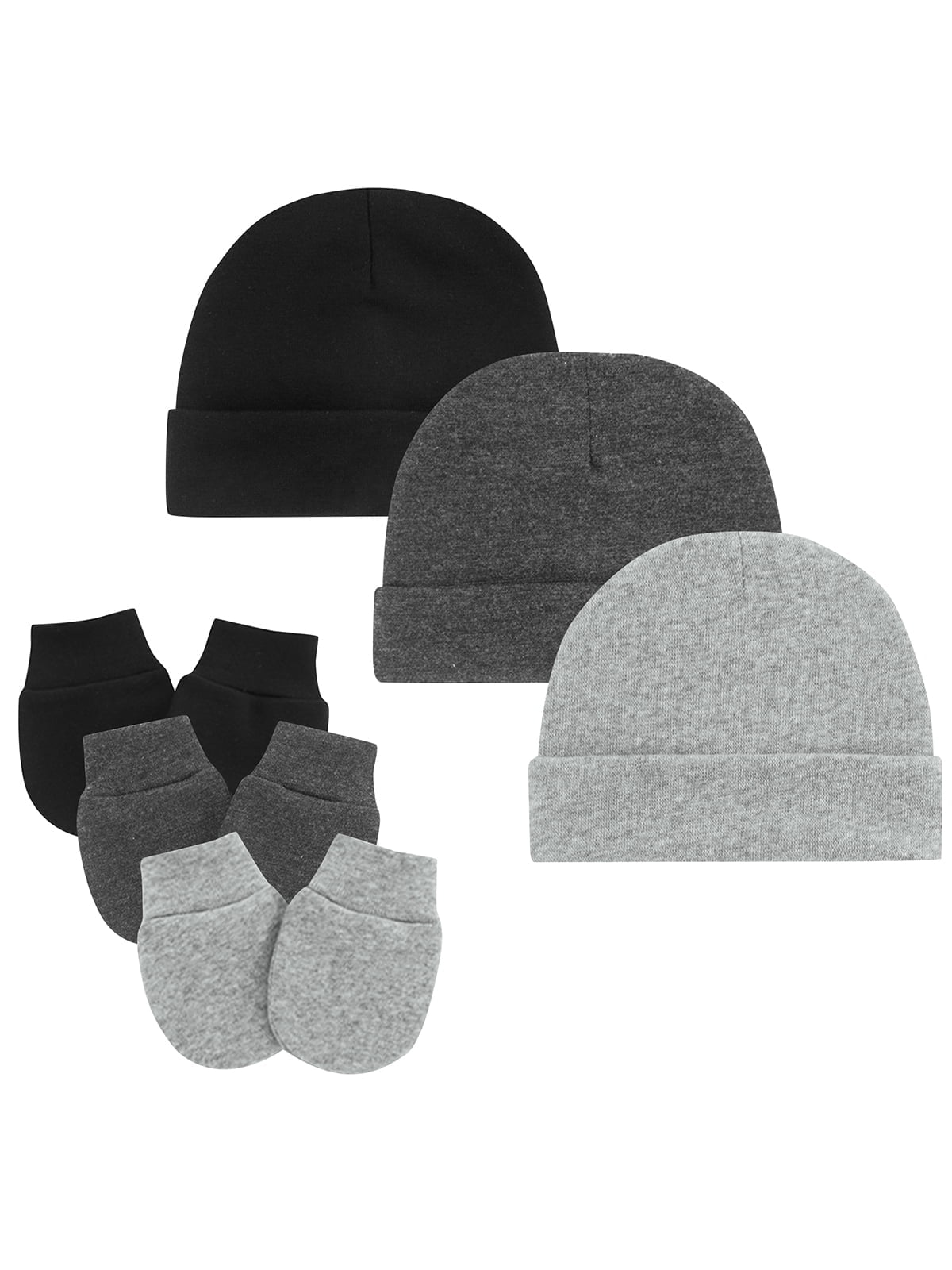 Baby hat and scratch mitts sales