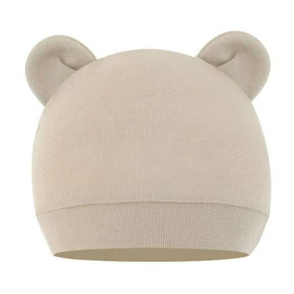 Baby Hats Unisex Infant Hospital Caps Cute Warm Cotton Bear Hat for Baby Boys Girls for