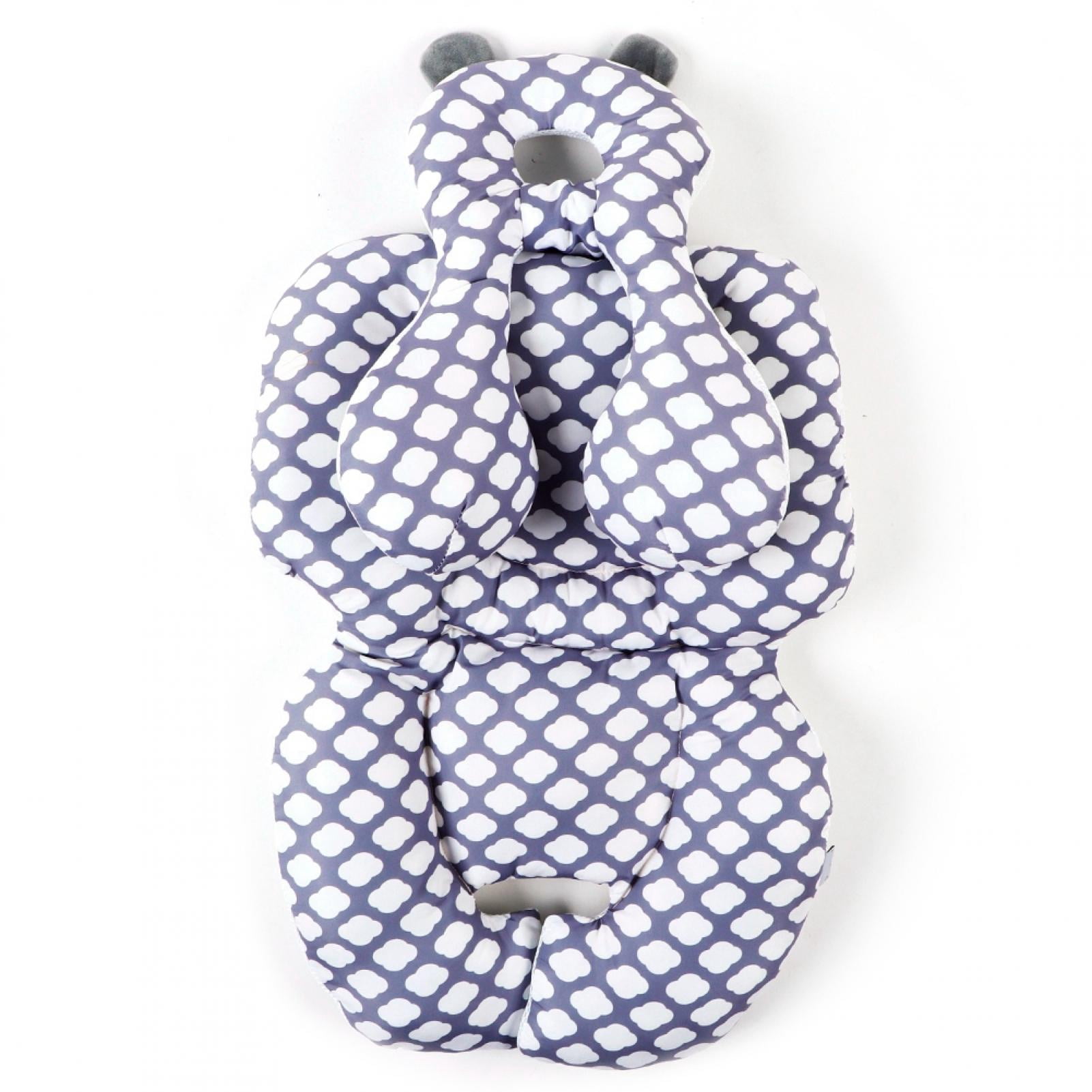 Baby Head And Body Support Pillow, Doublesided Design Infant Seat Pad