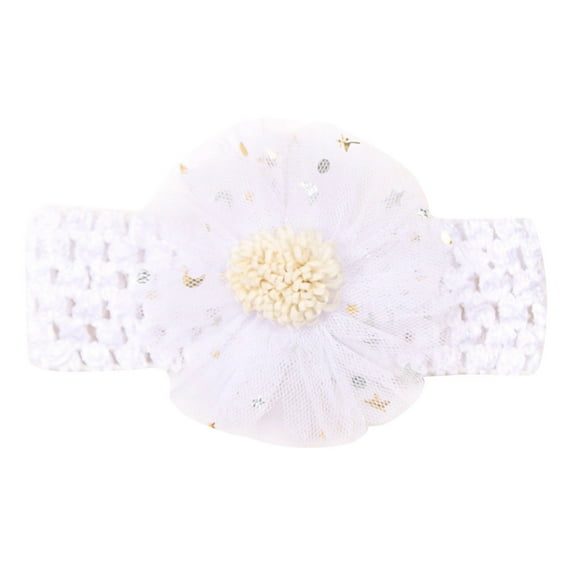Baby Headbands Soft Elastic Flower Hair Accessories for Toddler Girls Boys Headwear Comfortable Stretchable
