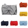 thumbnail image 1 of Baby Headbands With Big Bows Headwrap Soft Elastic Headband For Girls Hair, 1 of 3