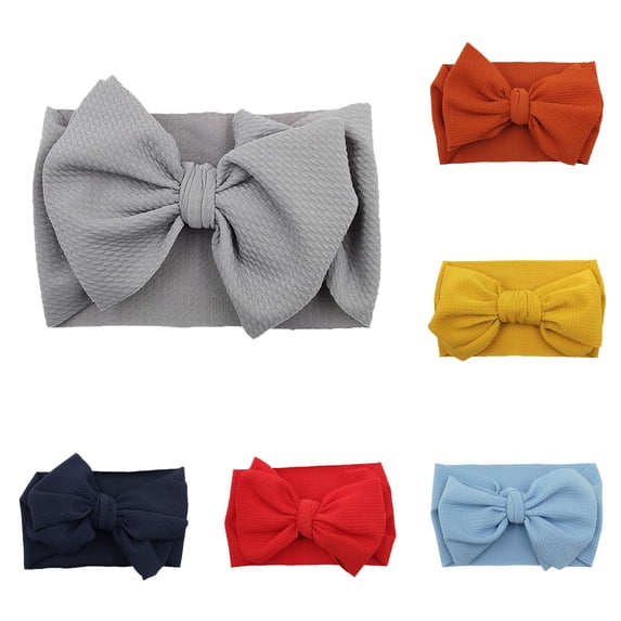 Baby Headbands With Big Bows Headwrap Soft Elastic Headband For Girls Hair