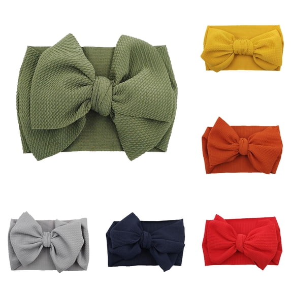 Baby Headbands With Big Bows Headwrap Soft Elastic Headband For Girls Hair