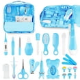 thumbnail image 1 of Baby Healthcare and Grooming Kit, 25 in 1 Baby Electric Nail Trimmer Set Newborn Nursery Health Care Set for Newborn Infant Toddlers Baby Boys Girls Kids Haircut Tools,Blue Baby Grooming kit, 1 of 7