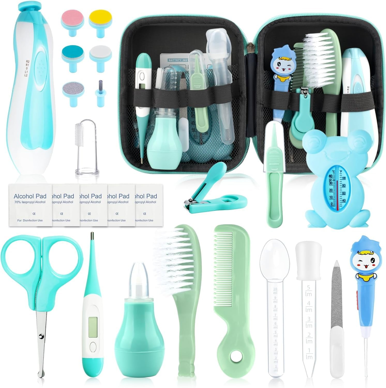 Baby Healthcare and Grooming Kit, Portable Baby Safety Care