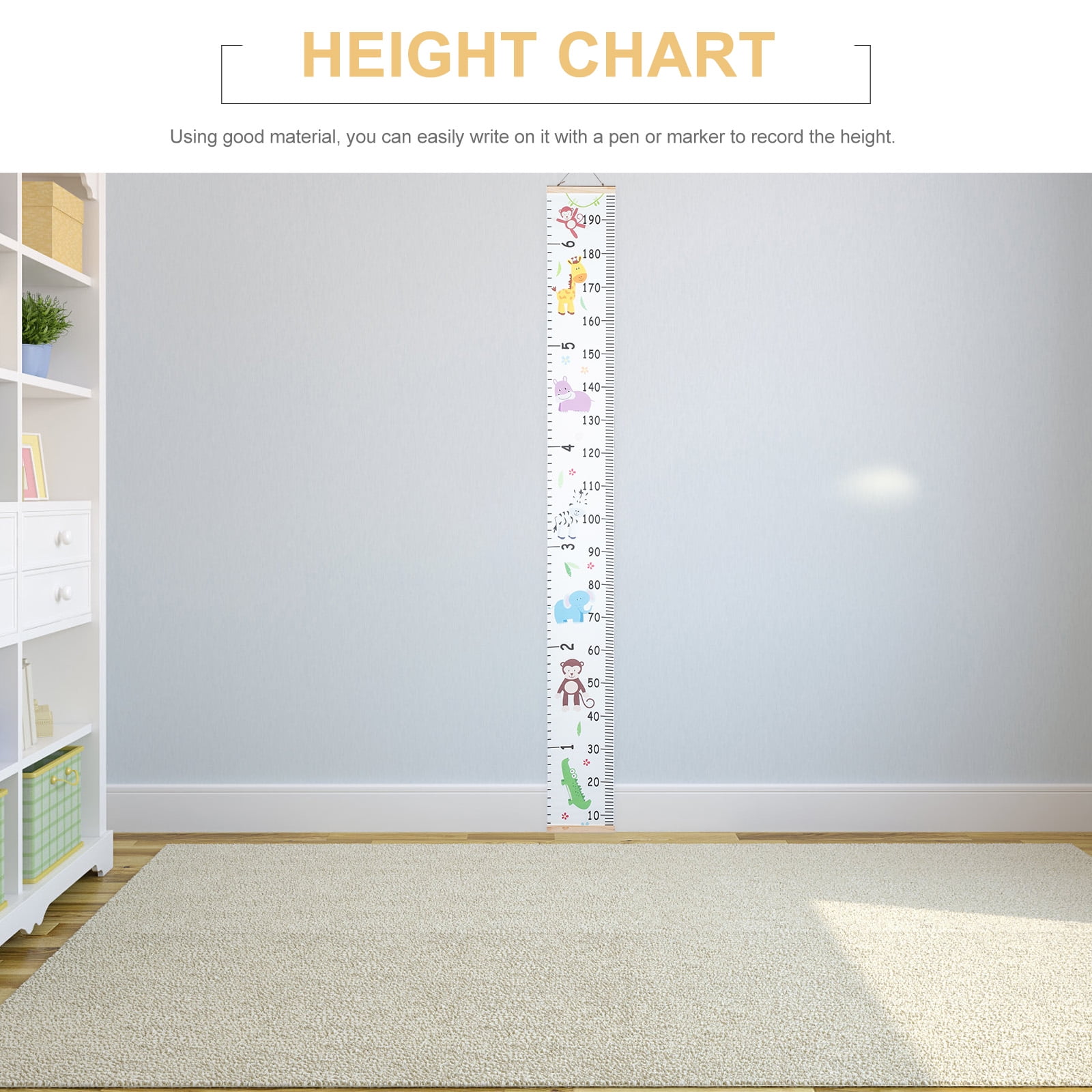 Baby Height Chart Wall Height Measurement Kids Growth Chart Height Wall