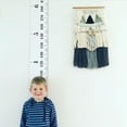 Baby Height Growth Chart Hanging Rulers Kids Room Wall Wood Frame Home