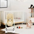 thumbnail image 1 of Baby High Chair Covers, PU Leather High Chair Cover Replacement, Foldable Highchair Insert Cushion,PU Leather Children's Dining Soft Padding for Kid Children(50cm/19.68in), 1 of 9