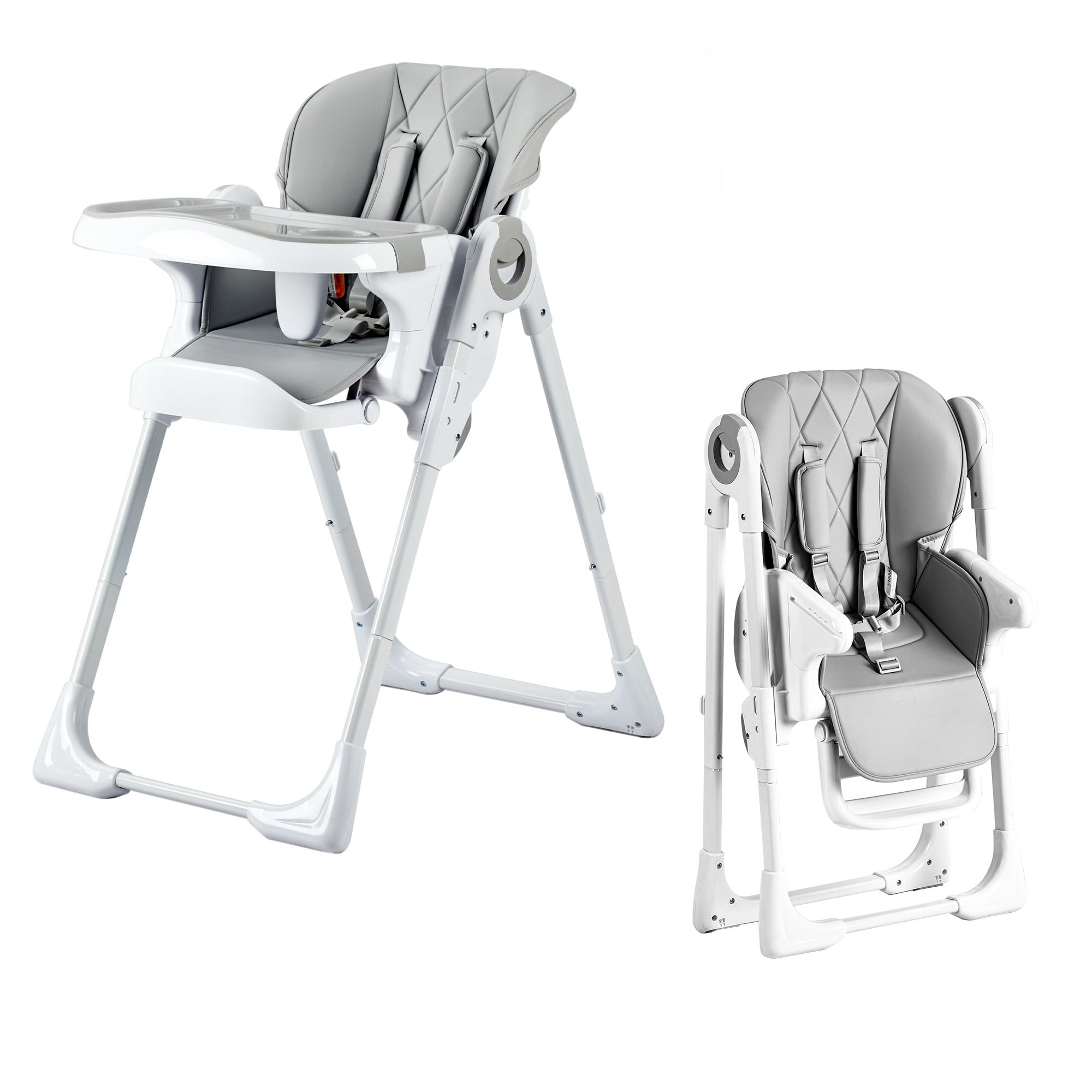 Baby High Chair, Multifunctional Infant Highhairs with Adjustable
