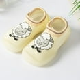 Baby Home Slippers Cartoon Warm House Slippers For Lined Winter Indoor