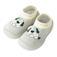 Baby Home Slippers Cartoon Warm Slippers For Lined Winter Indoor Shoes