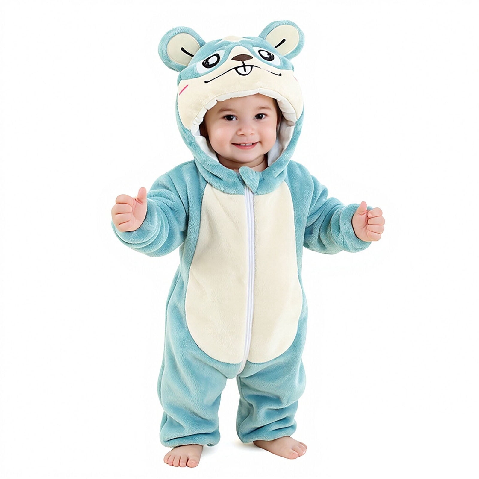 Trendy Animal Casual Baby Romper