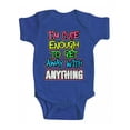 thumbnail image 1 of Baby "I'm Cute Enough" Bodysuit - Royal - 12M, 1 of 1