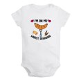 thumbnail image 1 of Baby I'm On My Wurst Behavior Funny Rompers Newborn Cute Musician Bodysuit Infant Jumpsuits Graphic One-Piece Outfits, 1 of 5