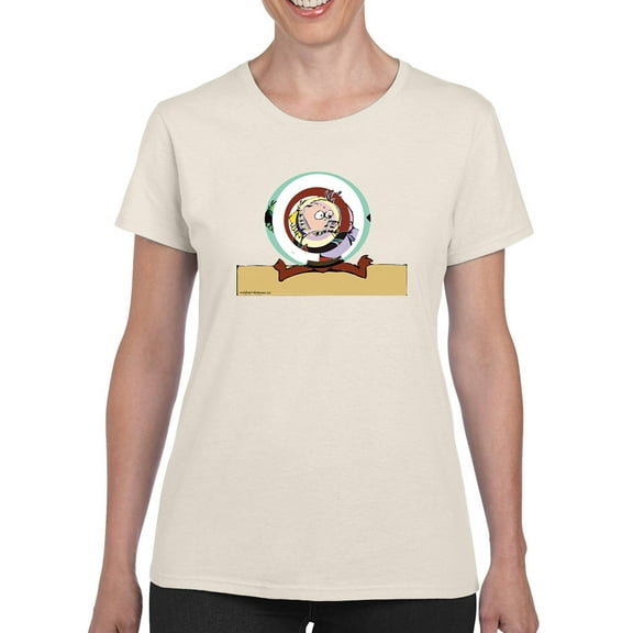 Baby In Abstract Art T-Shirt Women -Wilfred Hildonen Designs, Female Small