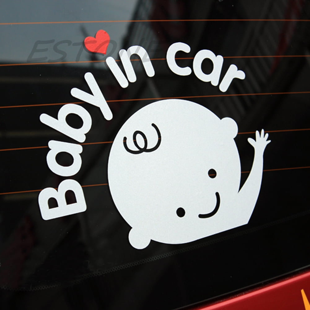 Baby On Board Car Decal Cute 