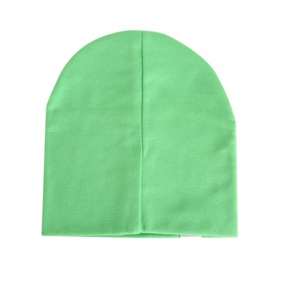 Baby Infant Beanies Hat Candy Color Cotton Toddler Baby Boy Girl Newborn Beanies Cap Warm Soft Crochet Cute Hat (Muti-Color Optional)