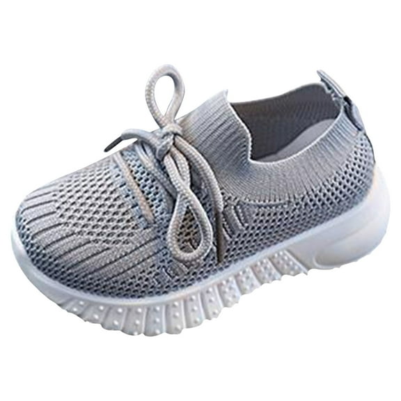Baby Infant Breathable Slip On Sneakers Girls Boys Lightweight Non Slip Mesh First Walking Shoes