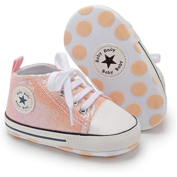 Baby Infant Classic Canvas Baby Shoes Boy/ Girl Soft Sole