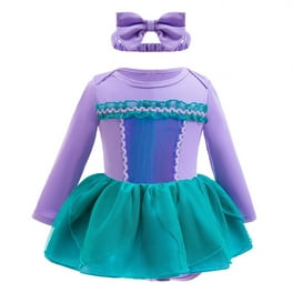 Blue Tutu Cosplay Set, 4PCS Tulle Tutu Skirt Ponytail Headbands Blue Red Striped Gloves High Knee Socks Girl Costume 4-6 Years
