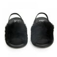 thumbnail image 1 of Baby Infant Girls Soft Sole Shoes Plush Slide Sandal First Walkers Anti-slip Walking Shoes, 1 of 5