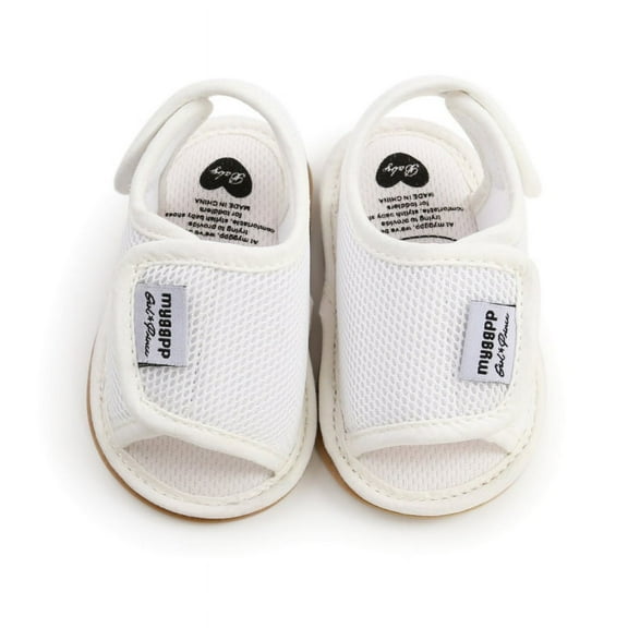 Baby Infant Kid Girls Soft Sole Crib Toddler Summer Sandals Shoes Anti-slip Prewalker Newborn Baby Sandals Shoes Infant Summer Sandals 0-18Months