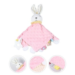 Baby Tags Security Blankets Baby Soothing Plush Blanket with Colorful Tags Square Sensory Toys 10 x 10 inches for 3 12 Months Babies Gray Walmart