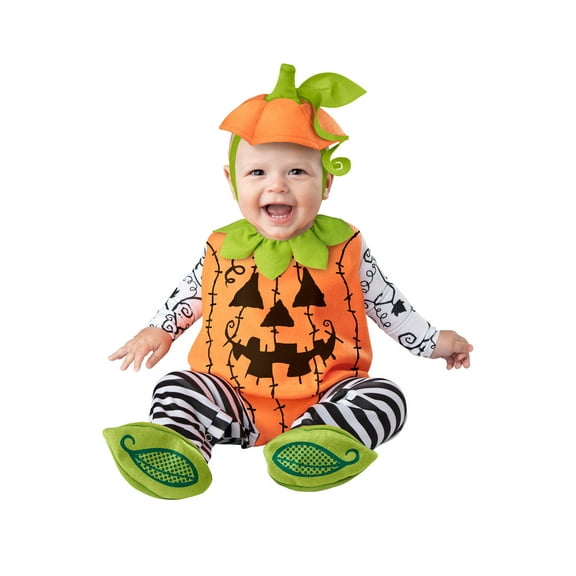 Child's Lil Jack-o-Lantern Baby Costume XS 0-6 Months