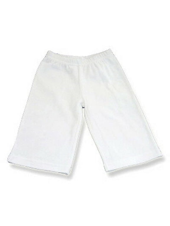 100% Cotton White Karate Pants Boy Girl 3-6-12-18-24 months - 333522