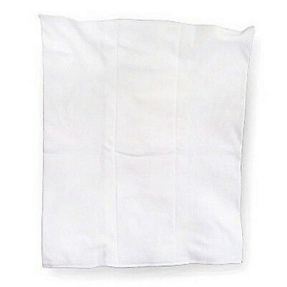 Baby Jay 100% Ringspun Interlock Extra Soft Cotton White Burp Cloth - 333514