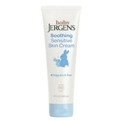 Baby Jergens Soothing Sensitive Skin Cream, Newborn Dry Skin, Fragrance-Free, 8 fl oz
