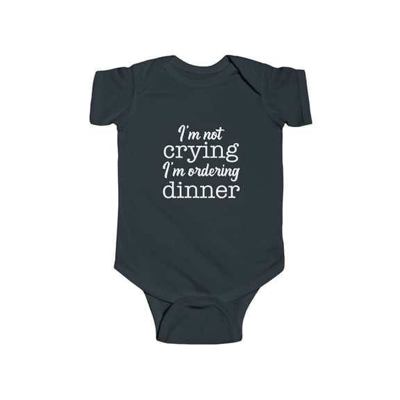 Baby Jersey Bodysuit (Ordering Dinner)