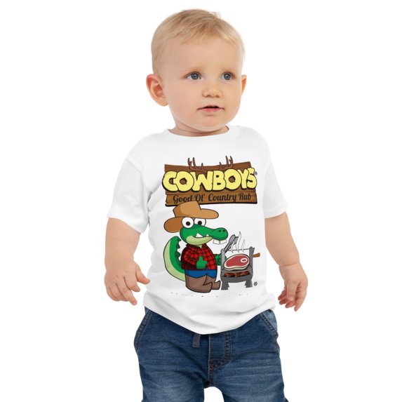 Baby Jersey Short Sleeve Tee (White, 6-12m)