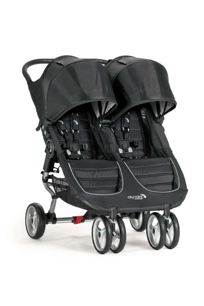 bryder daggry quagga Andrew Halliday Baby Jogger 2016 City Mini Double Stroller, Black/Gray - Walmart.com