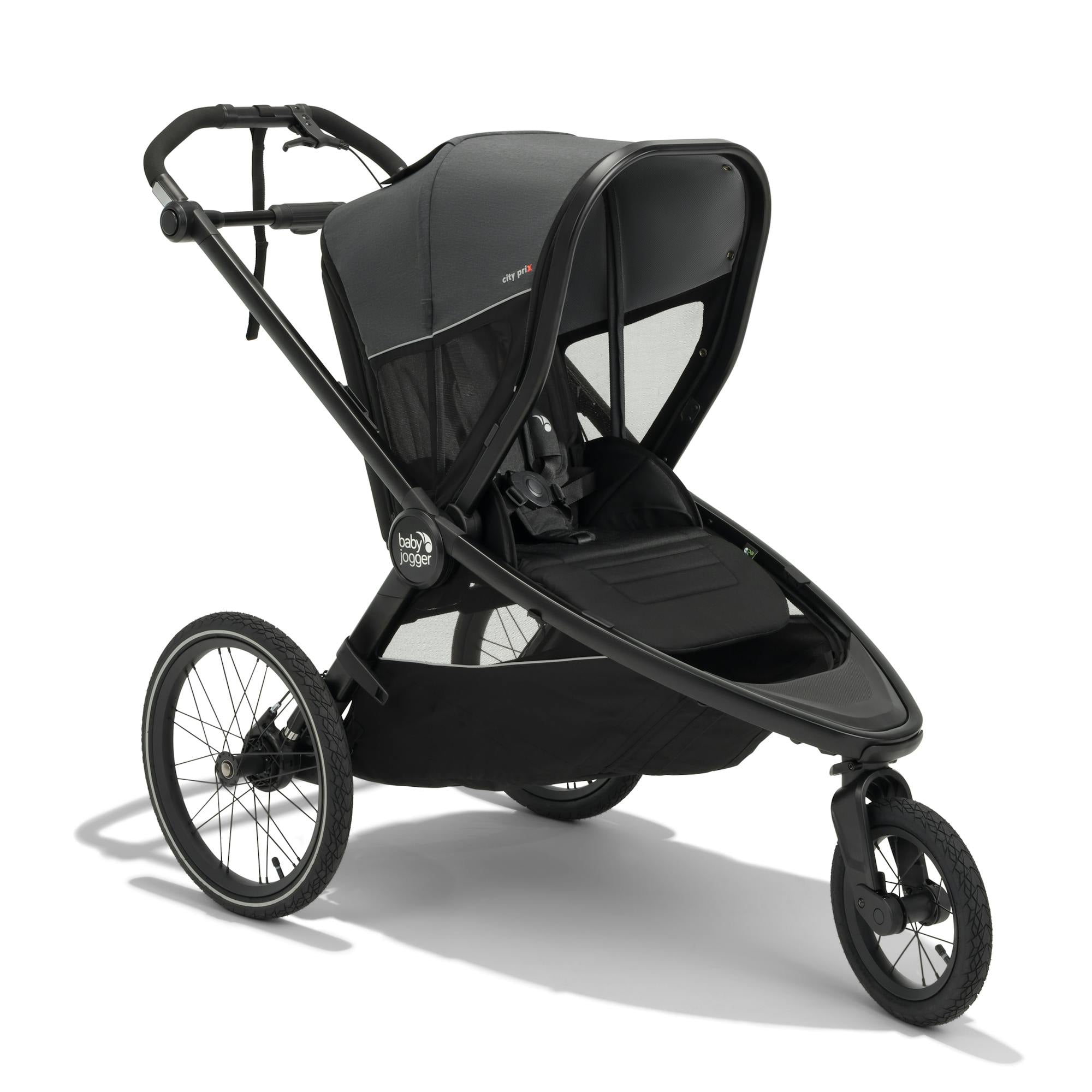 Baby Jogger city prix jogger x bike trailer, Ambition Black