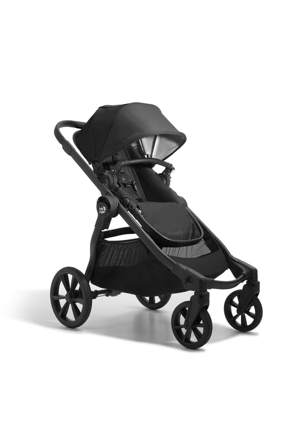 City Select 2 Single-to-Double Modular Stroller, Eco Collection, Lunar Black