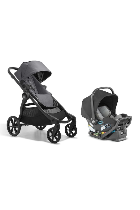City Select 2 Single-to-Double Modular Travel System, Radiant Slate