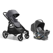 Baby Jogger City Select 2 Single-to-Double Modular Travel System, Radiant Slate