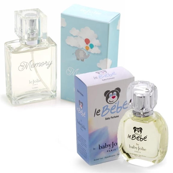 Baby Jolie Baby Cologne Set, Gentle Fragrance for Infants & Toddlers, 2 Pack 1.69 oz