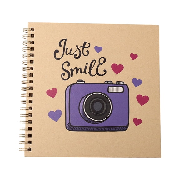 Baby Journal For Parents To Document Achievements with Photo Areas Design, Newborns Scrapbook Photo Album