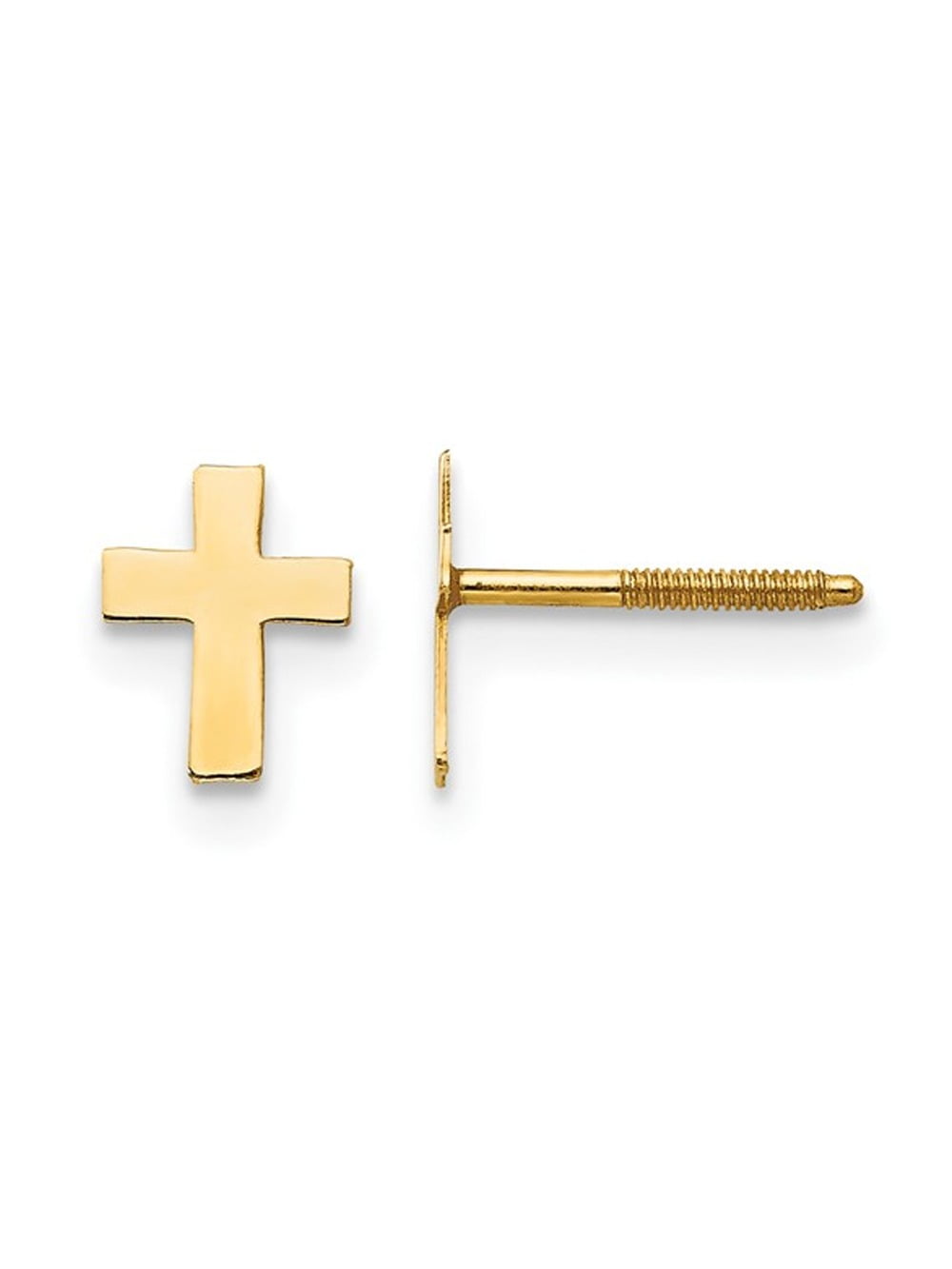 Baby cross earrings deals