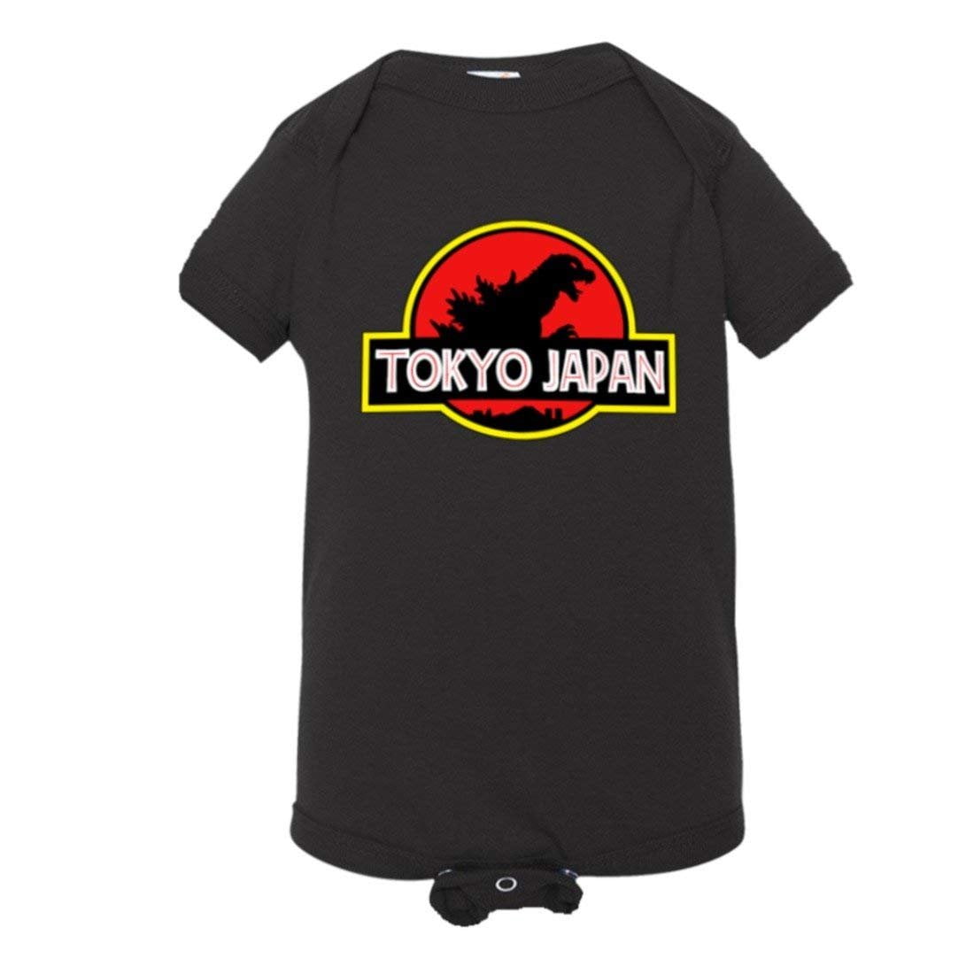 Baby Jurassic Tokyo Japan Godzilla Park Logo HQ Jumpsuit - Walmart.com